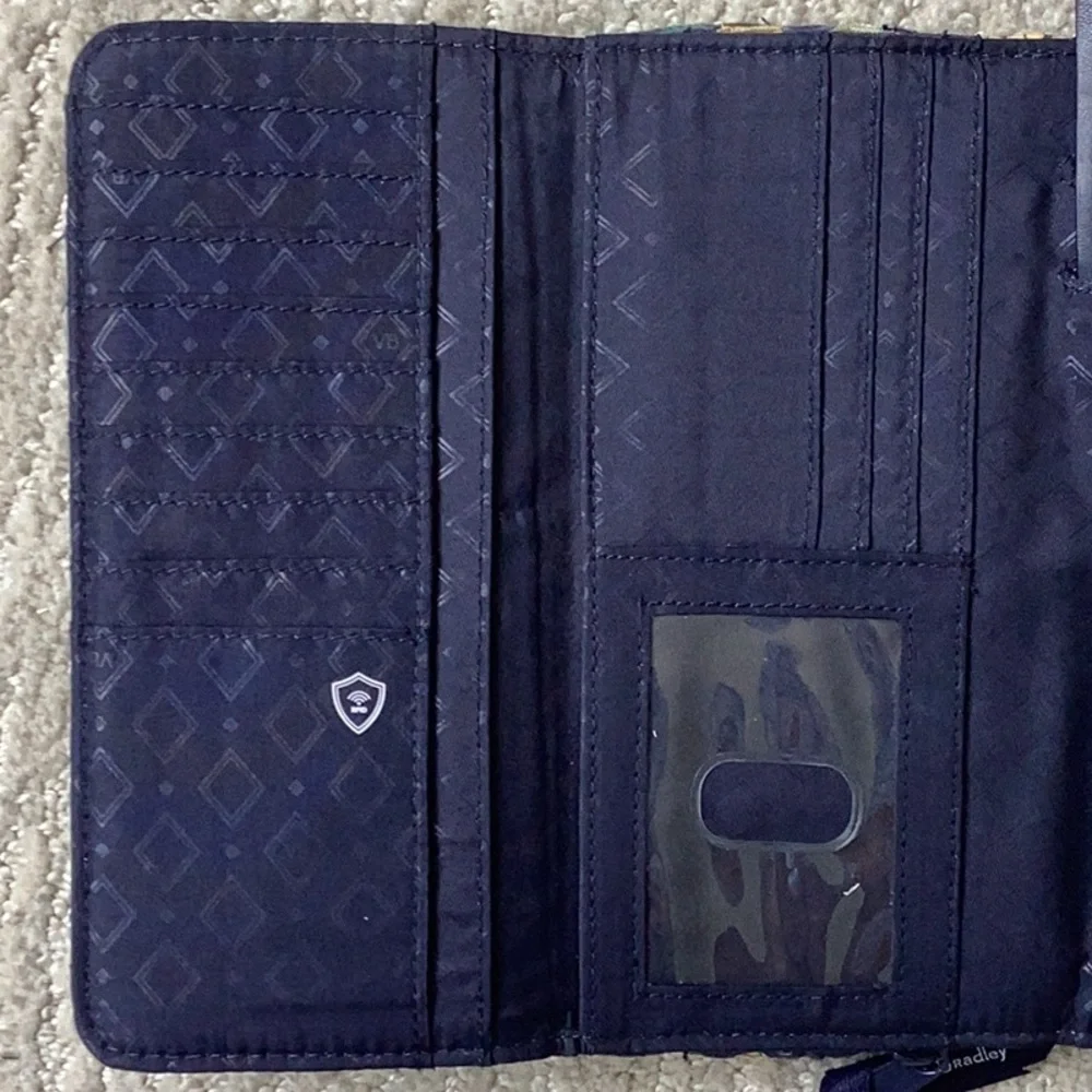Vera Bradley Quilted Sling Backpack and RFID Wristlet Wallet in Toucan Party
